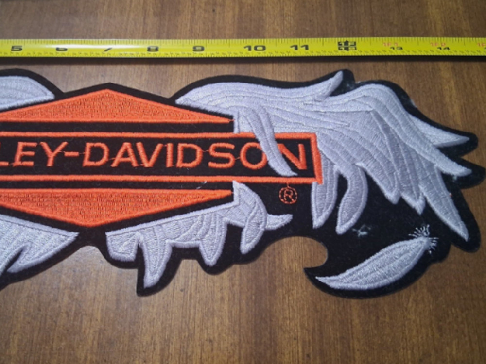 Harley Davidson Broken Wings XXL Emblem / Patch