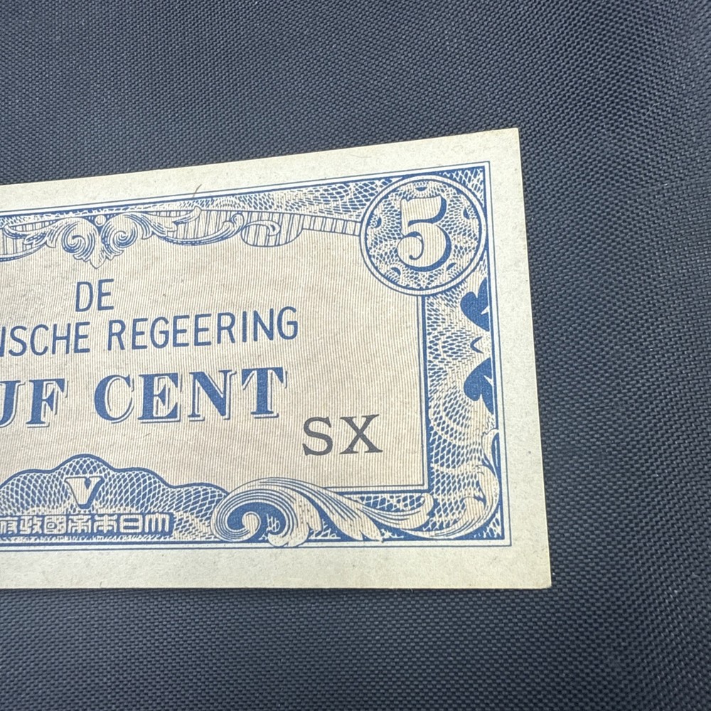 WWII Japanese Occupation 5 Vijf Cent 143