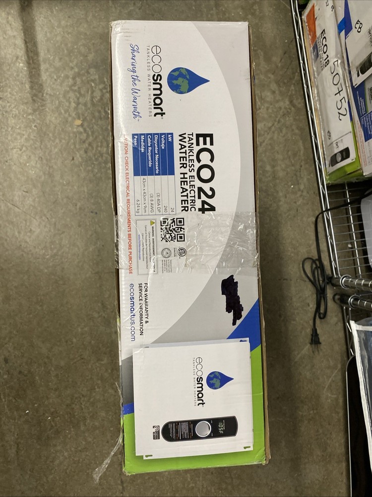 EcoSmart Eco 24 Electric Tankless Water Heater 240 V