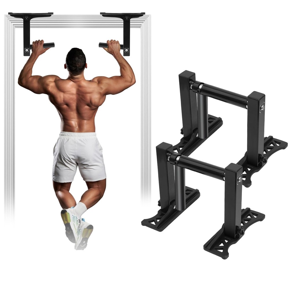 Upgrade Pull Up Bar for Doorway - Portable Strength Training Pull Up Bar Hand...