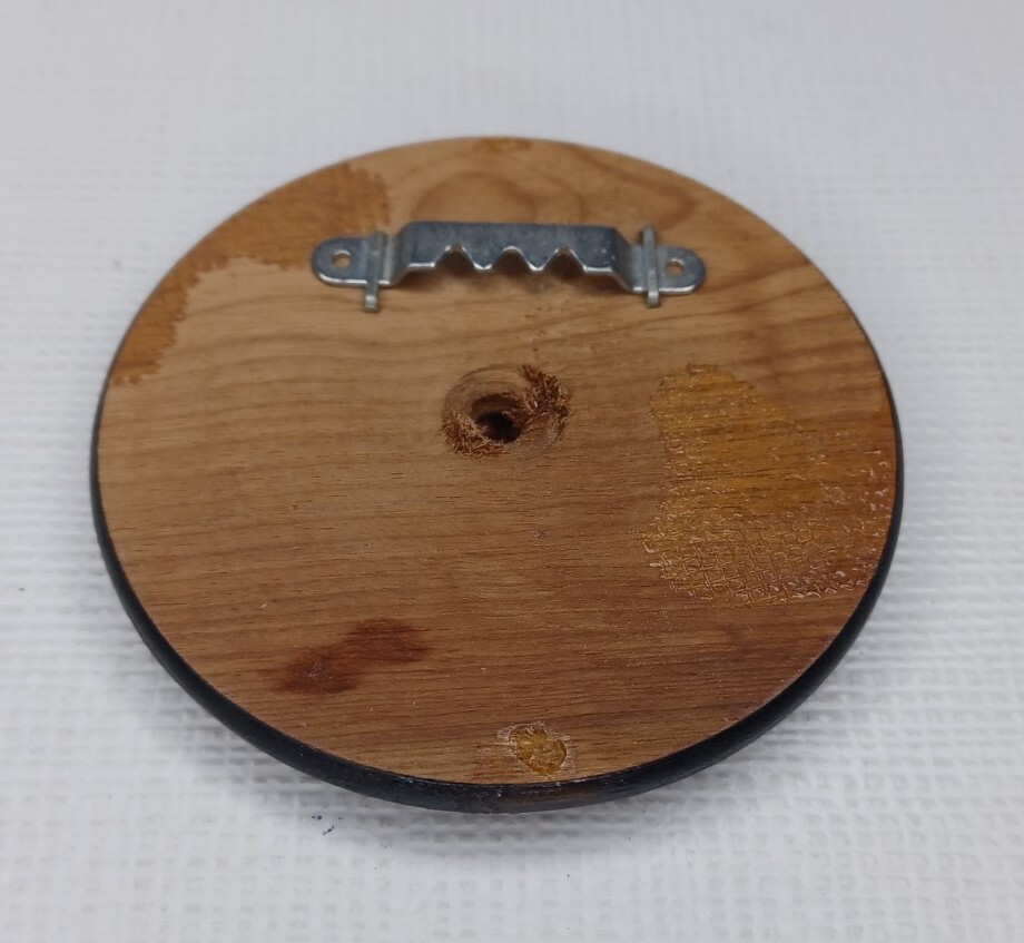 Lighthouse Hand Painted 3" Wood Round