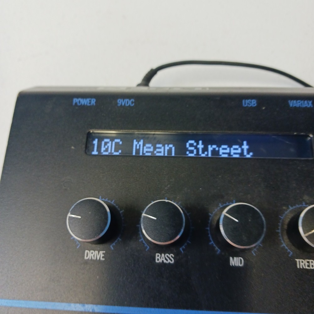 LINE 6 FIREHAWK FX MULTI EFFECTS GUITAR FLOOR PEDAL DIGITAL PROCESSOR TESTED