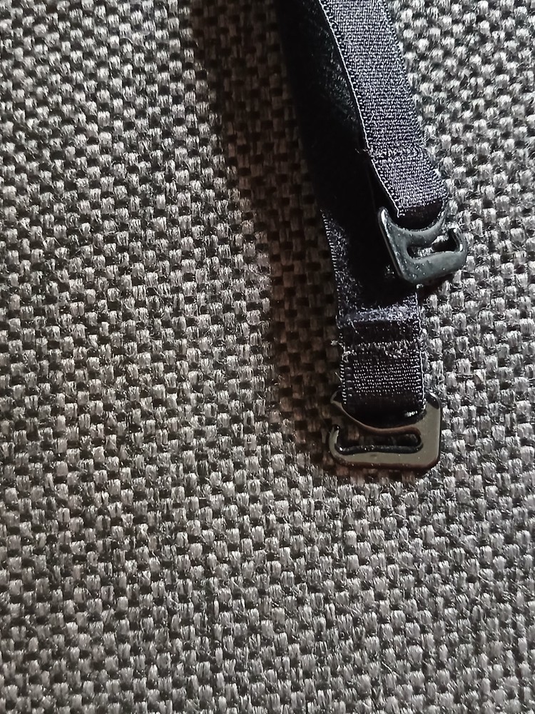 Black coloured bra straps never worn
