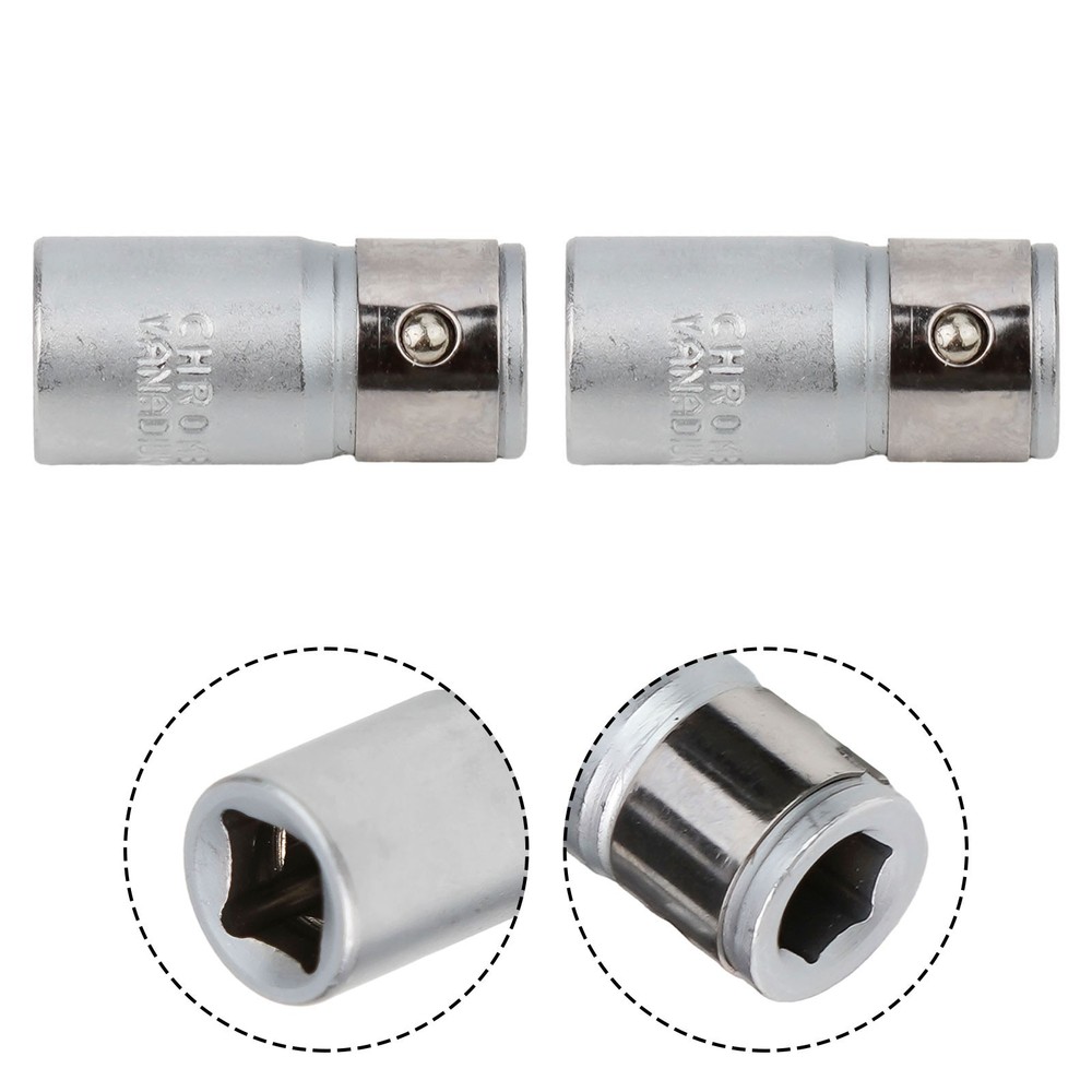 1/4 Square Drive to 1/4 Hex Shank Socket Converter Reliable Performance