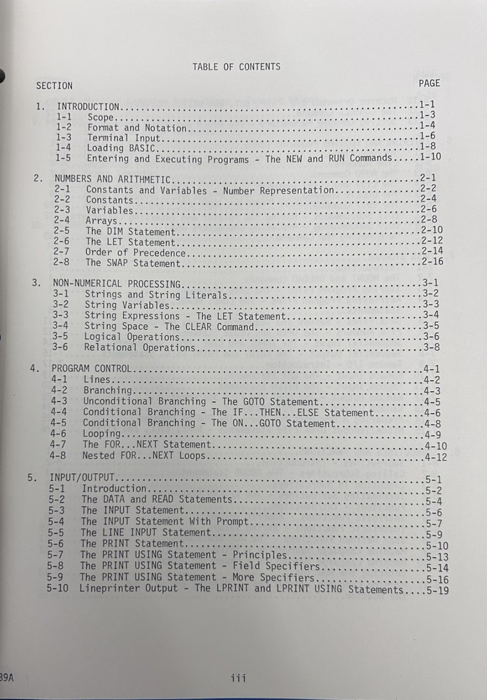 MITS Disk Extended Basic Reference Manual c. 1978