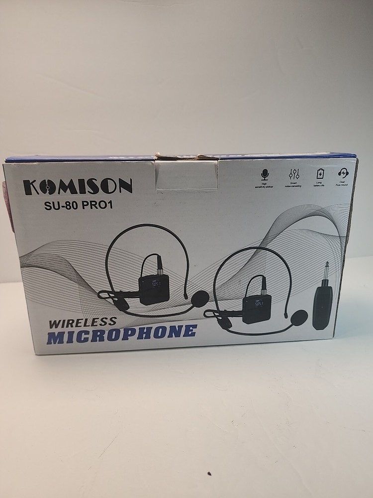 KOMISON Wireless  Microphone SU-80 PRO1