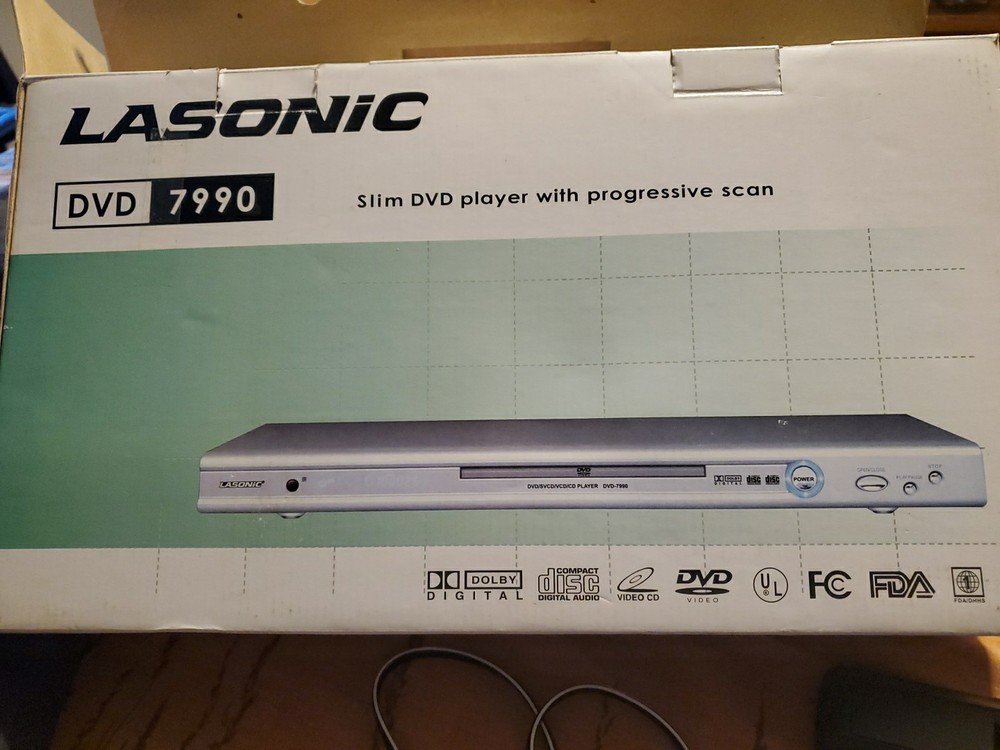 NEW in Box Lasonic Dvd 7990