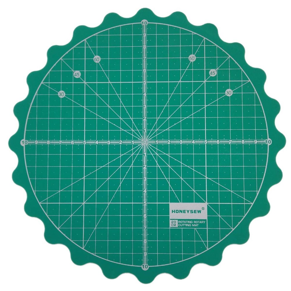 Circle Rotary Cutting Mat Diameter 20cm(8") Self Healing for Any Table