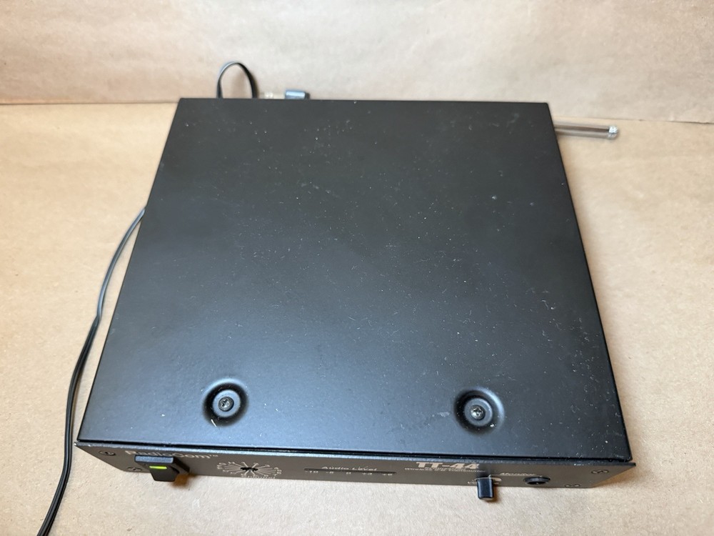 Telex RadioCom TT-44 Synthesized Wireless IFB Transmitter Powers On UNTESTED