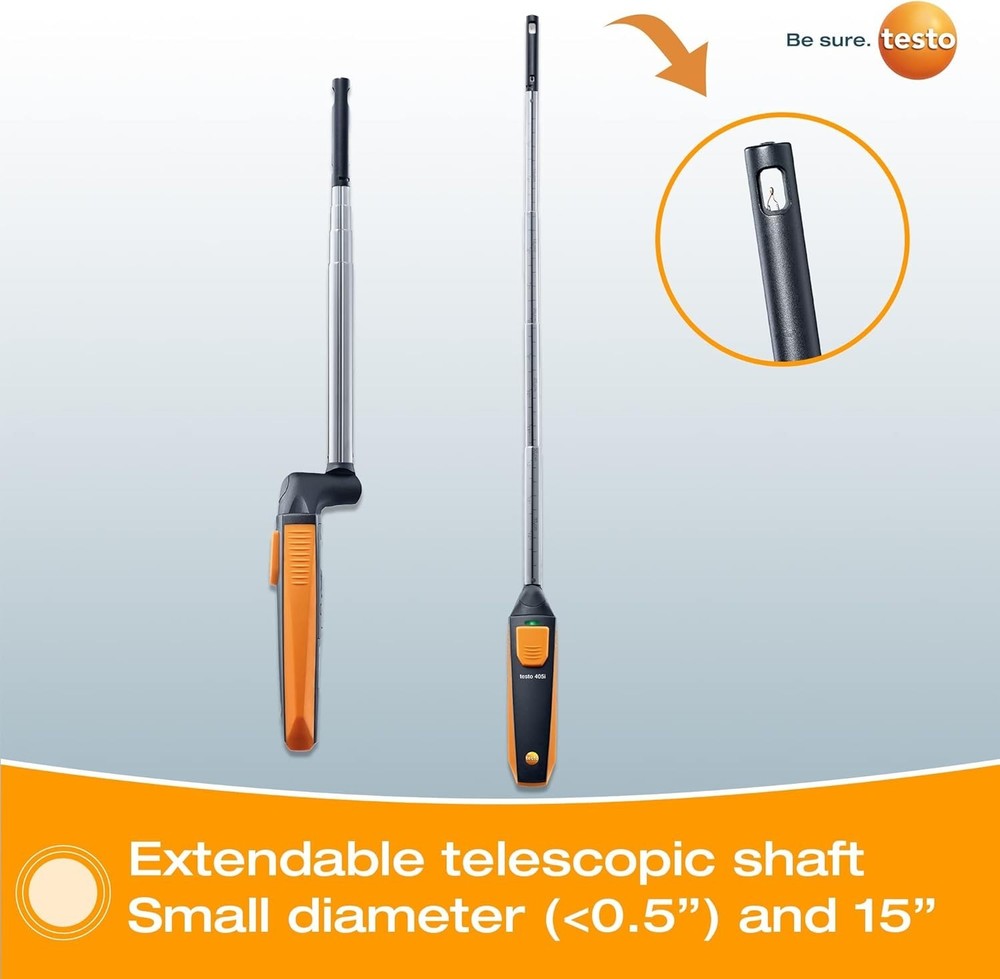 Precision 405i Airflow Anemometer – Bluetooth Enabled for Easy Tracking