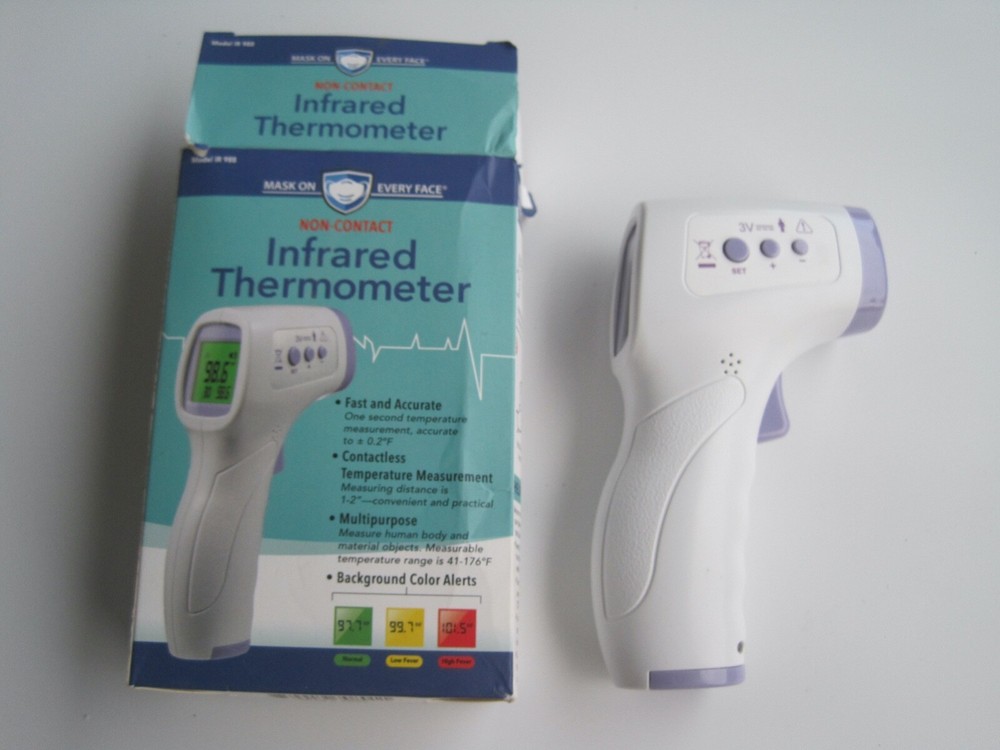 Infrared Thermometer W/ Box New