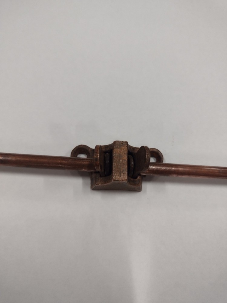 Vintage Brass Transom Window Hardware 36.5" Long