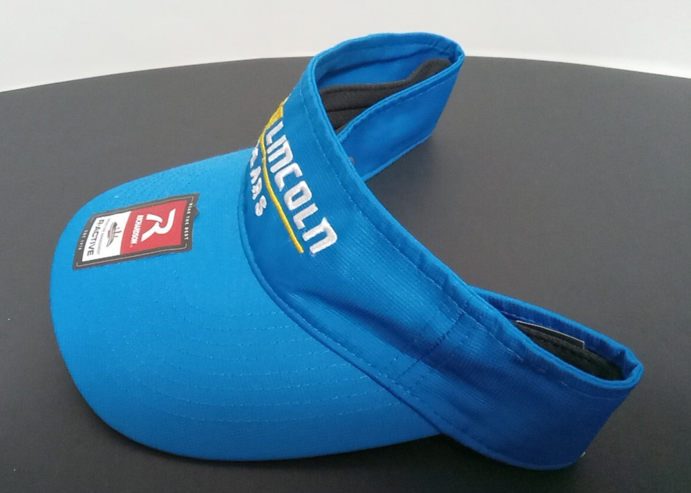 West Lincoln Bears Sun Visor Golf Hat Blue Pre-owned