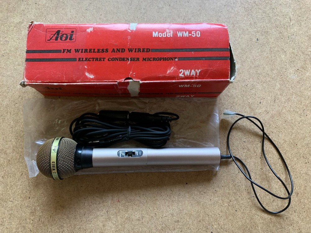 AOI FM WIRELESS CONDENSER MICROPHONE WM-50