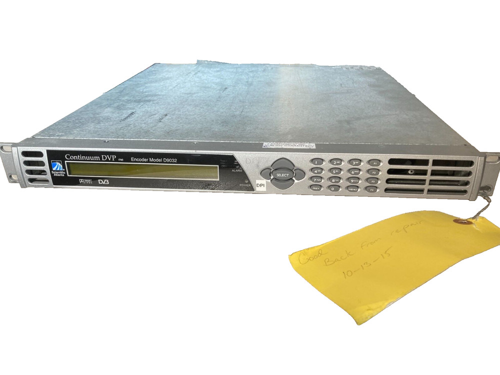 Cisco Scientific Atlantic D9032 NTSC MPEG-2 Encoder