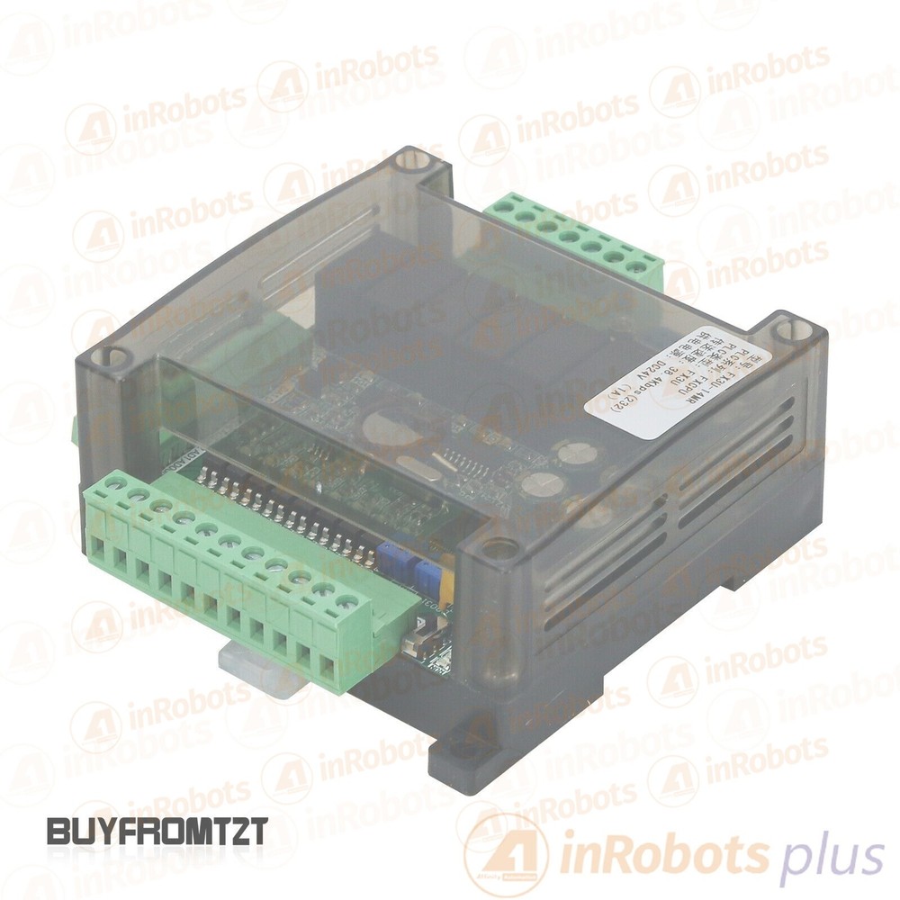 FX3U-14MR PLC Control Board with RS485 Communication & Clock - Industrial