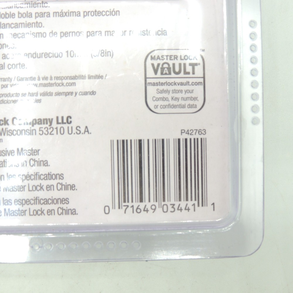 (2) Master Lock 40KADPF Round Padlock Shared Keys