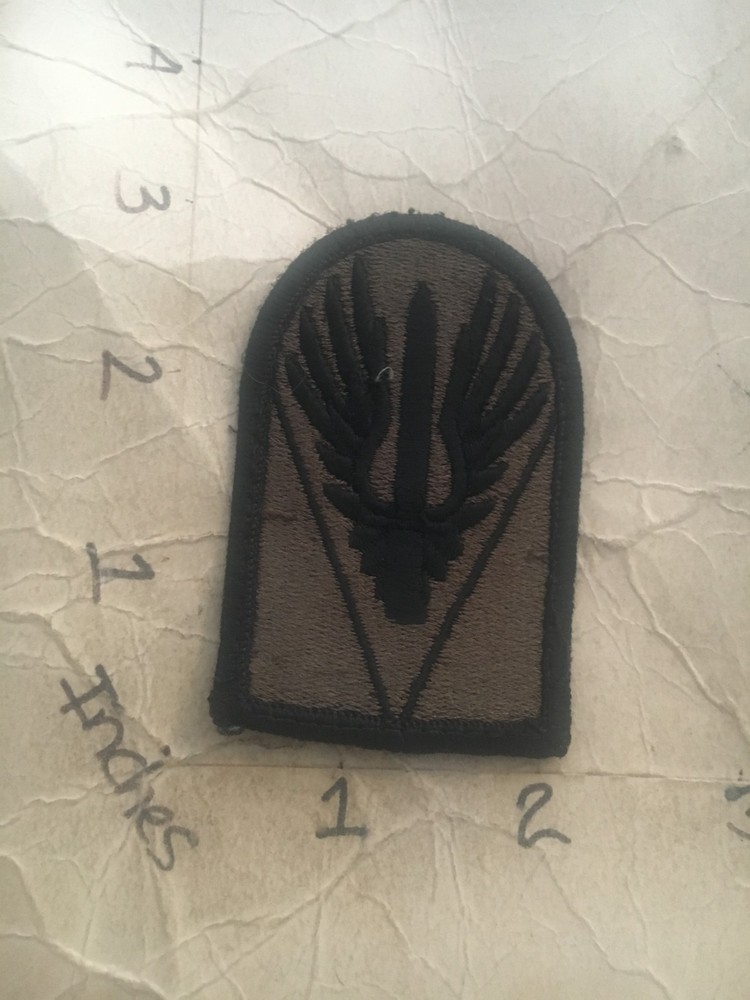 US Army Joint Readiness Command m/e subdued patch 10/9/25