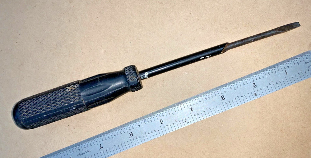 Vulcanized Rubber Handled Screwdriver