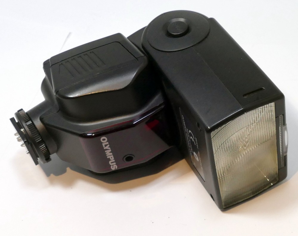 Olympus FL-36 OM FLASH works well
