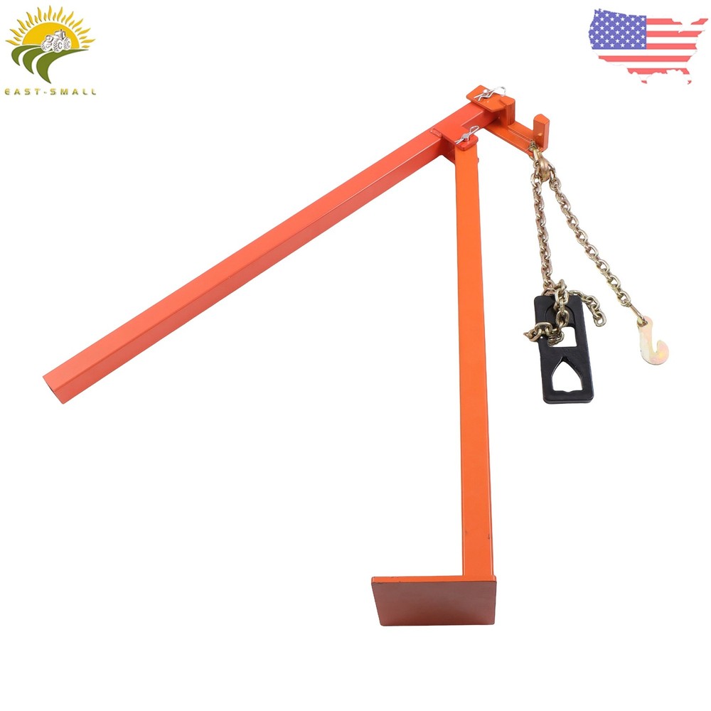 Heavy Duty Fence Post Pullers with Puller Plate & 47in Chain 36in T Post Puller