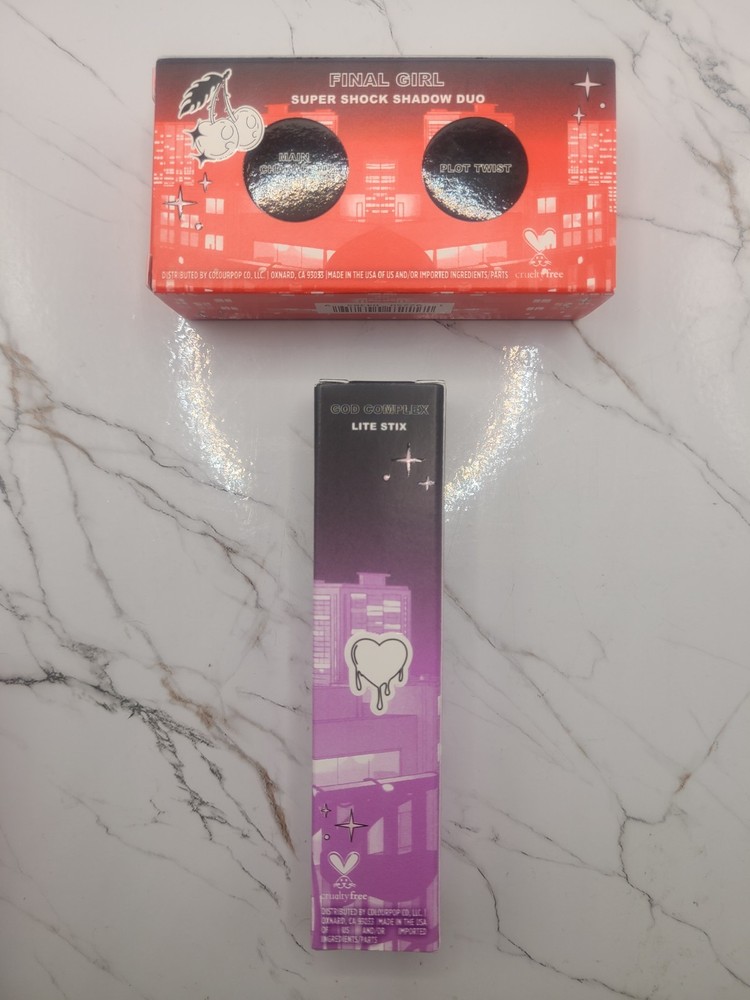 Colourpop × Snitchery Mariale Super Shock Eyeshadow, Eyeliner, Lite Stix Bundle