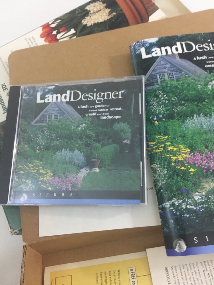 Land Designer 3D Version 4.0 (CD-ROM, 1996, Computer Software)