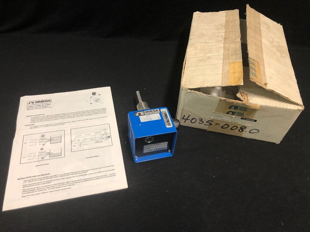 New Omega LV820 Electronic Level Switch