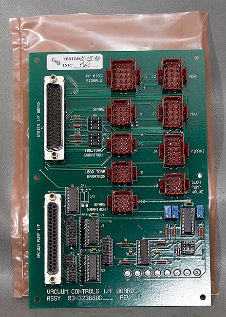 NEW ASM PN: 03-189611-01 Vacuum Control Interface BD 300MM Board