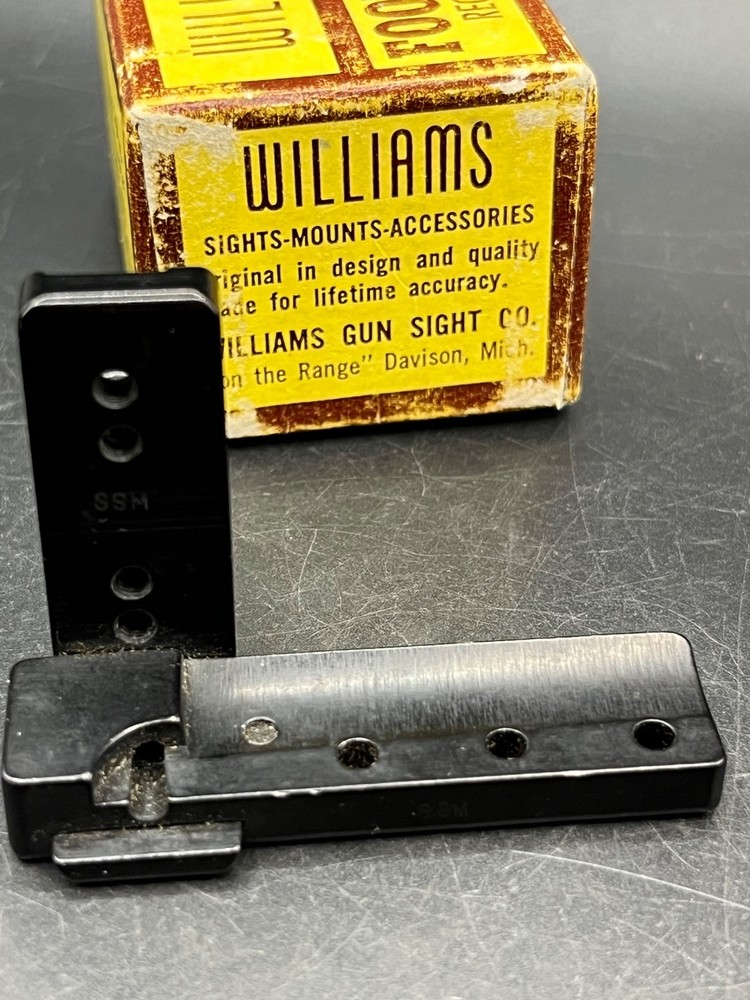 Williams Receiver Sight, Model SSM, With Faxtory Box
