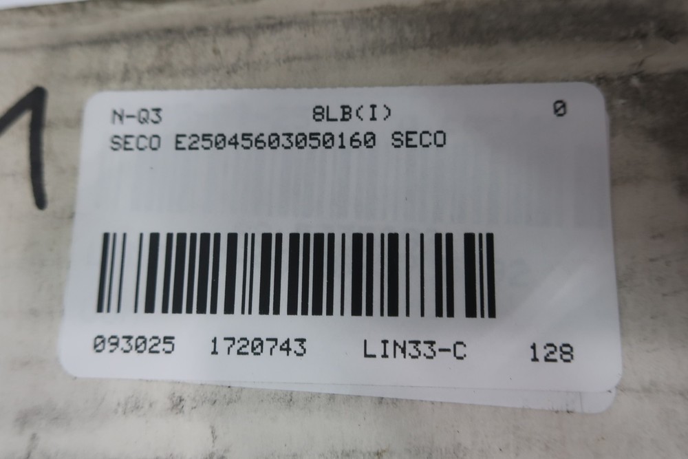 Seco E25045603100160 Tool Holder