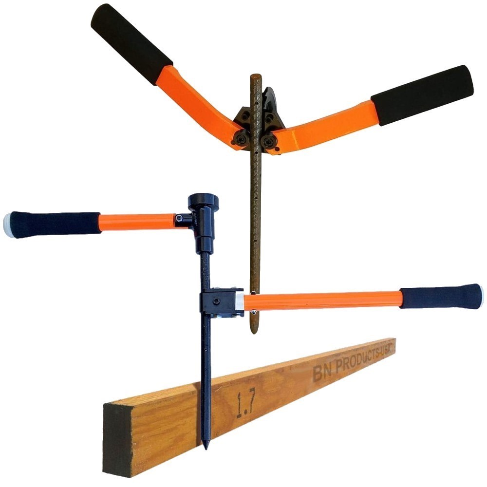 BN Products Concrete Form Stake Driver and Puller Tool Kit
