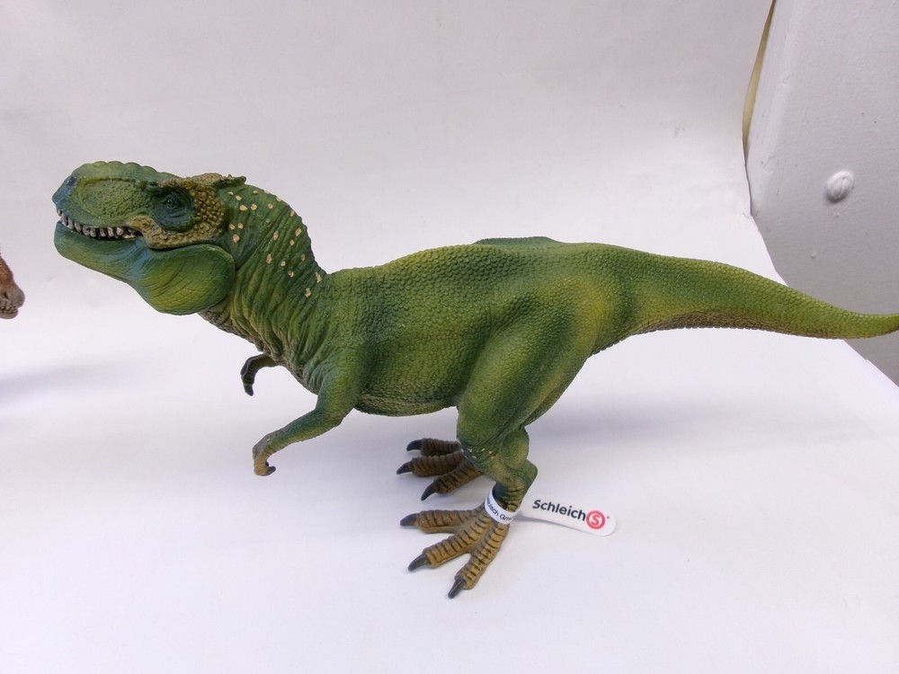 2 SCHLEICH DINOSAUR FIGURES....T-REX & ALLOSAURUS