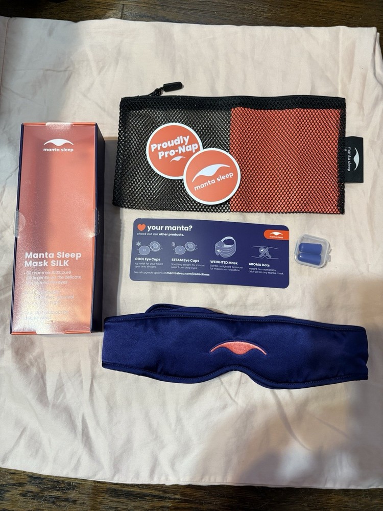 Manta Sleep Mask Silk
