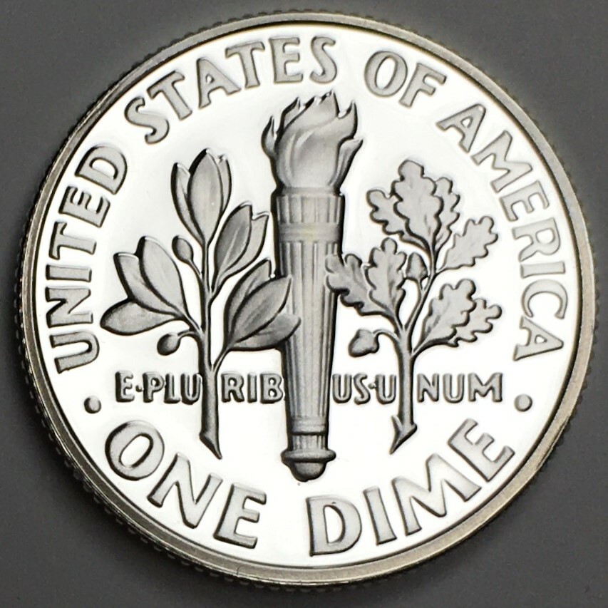 2006-S Silver Proof Dime - 90% Silver - (UNC) KM#195b - D06SS