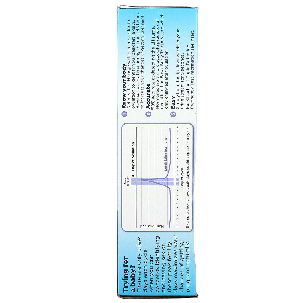 Easy Ovulation Kit, 10 Ovulation Tests + 1 Pregnancy Test