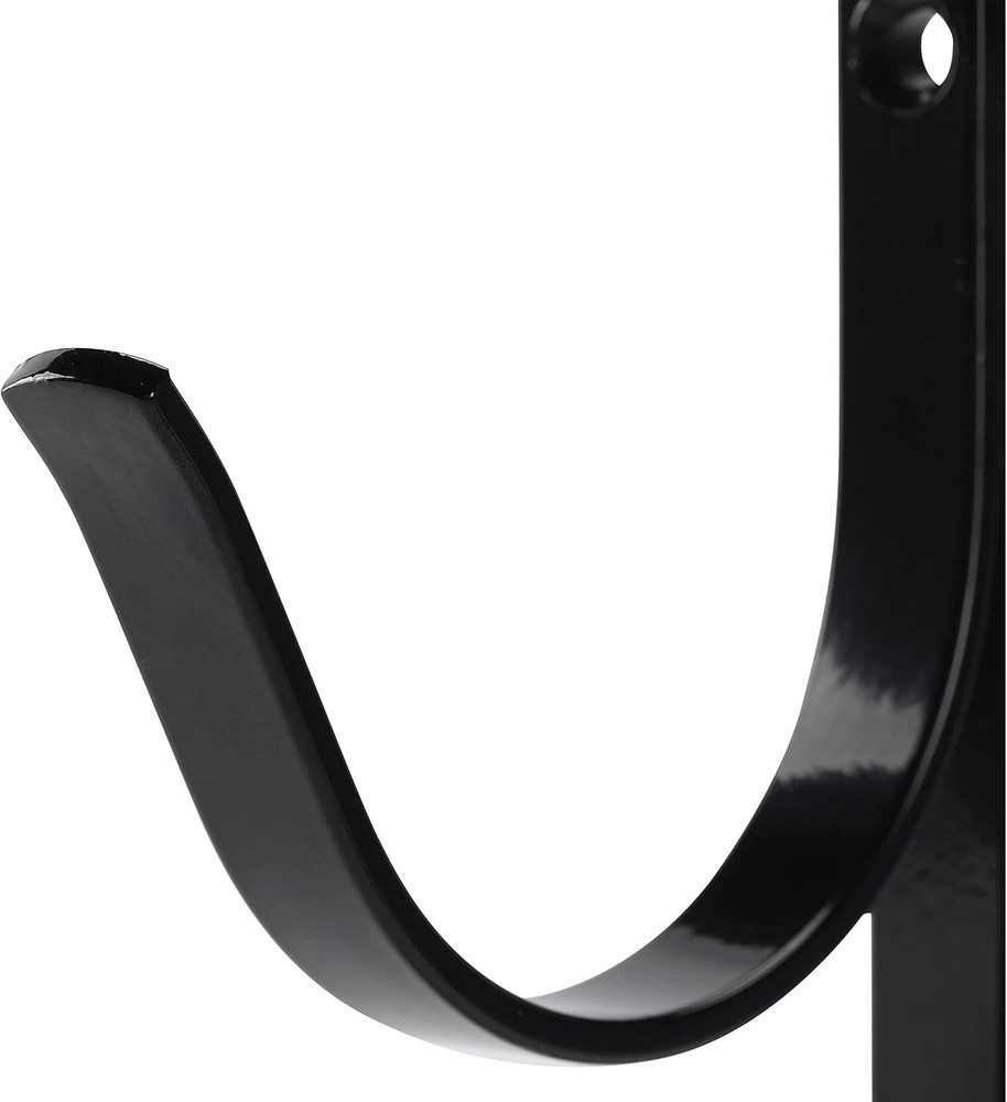 Secure Pool Pole Hangers - 2 Pack Heavy-Duty Wall Mount Hooks for Max Support