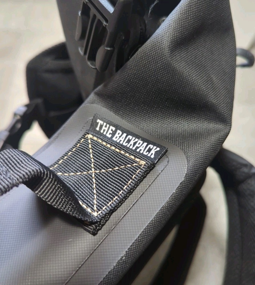 Cold Bastard Dry Pack Waterproof Backpack Black Large