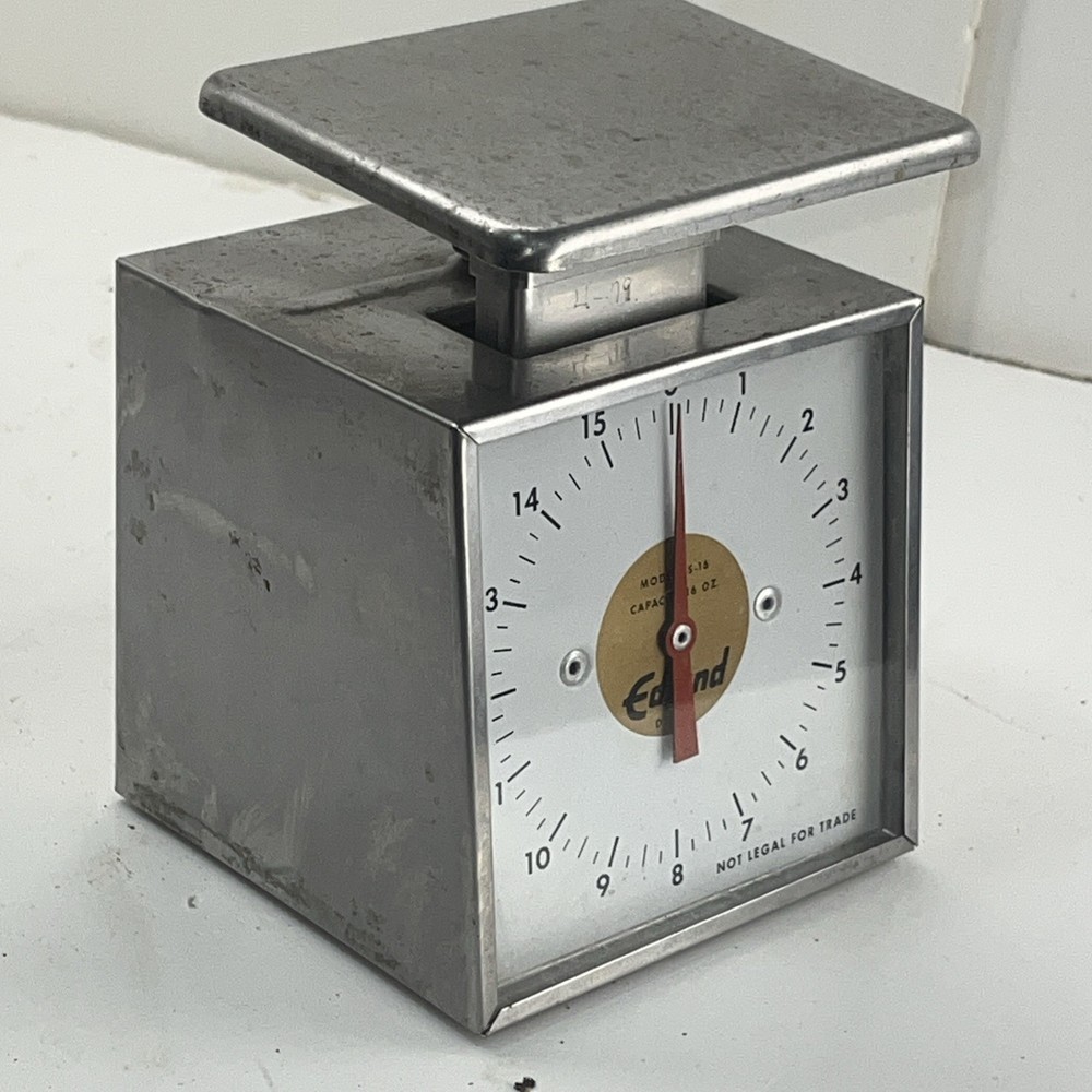 Edlund Deluxe Model SS-16 16oz Fixed Dial Mechanical Portion Scale