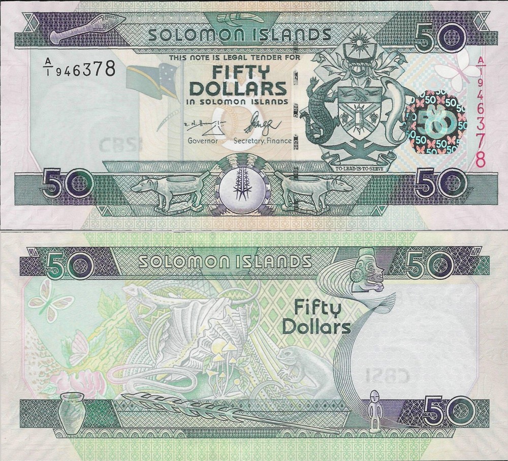 Solomon Islands 2005 - 50 dollars - Pick 29 UNC