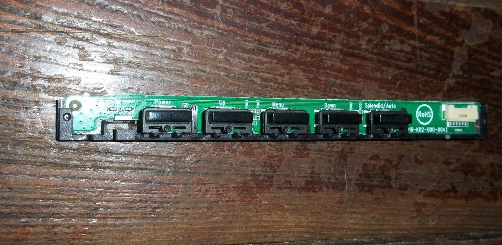 ASUS VS207D-P 19.5" Genuine Power Volume Control Buttons Board