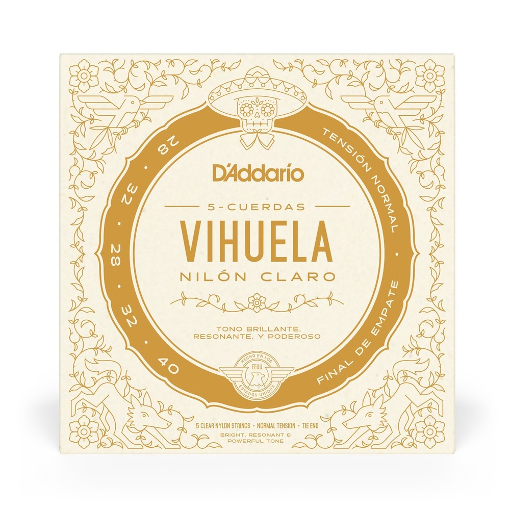 D'Addario Vihuela Strings Normal Tension