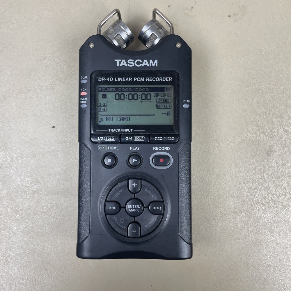 TASCAM DR-40 Linear PCM Digital Recorder