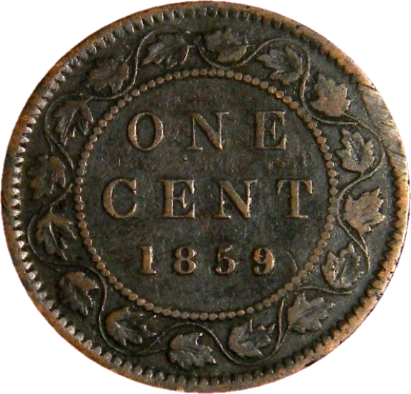 Canada 1859 One Cent (02003)