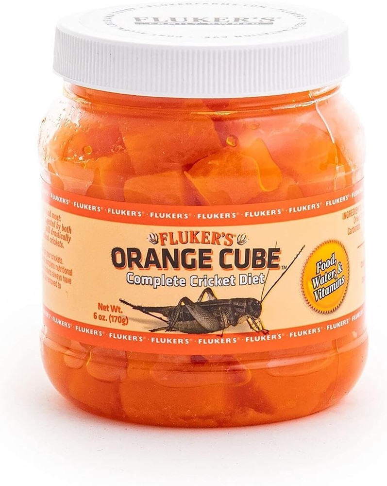 Fluker's Orange Cube Complete Cricket Diet 8 Pack