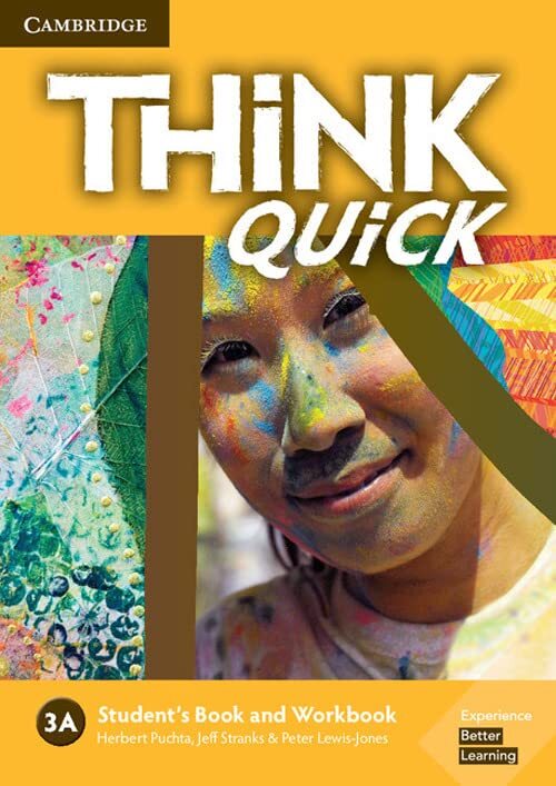 Think 3A Student's Book and Workbook Quick A By Herbert Puchta,
