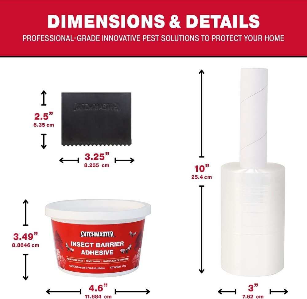 Catchmaster Tree Banding Insect Barrier DIY Kit