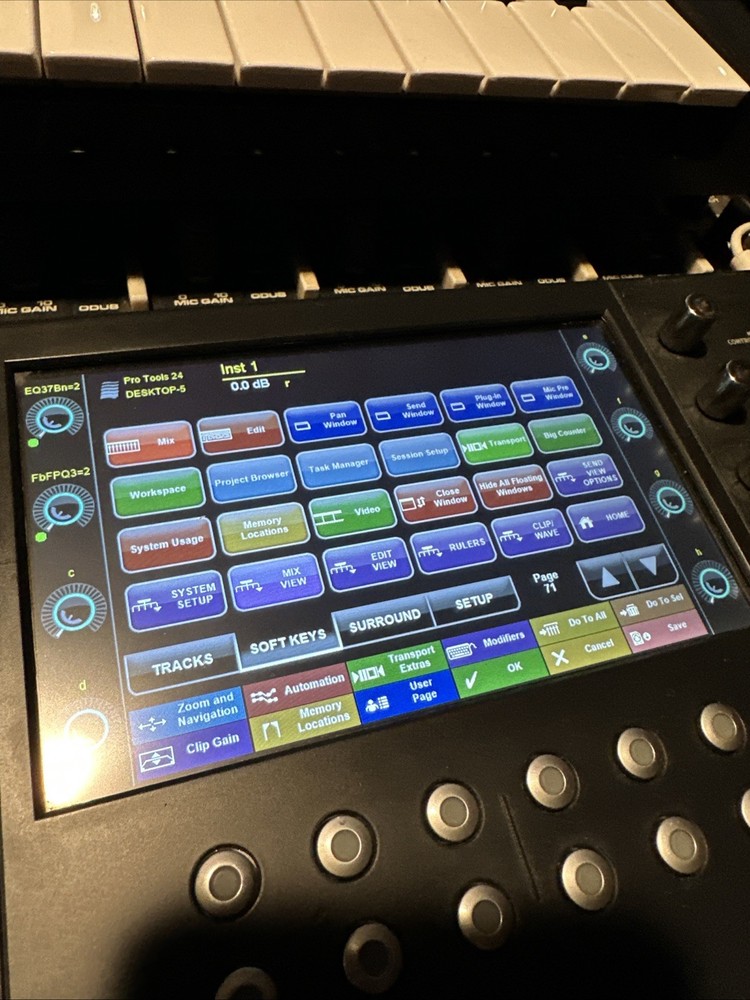 Avid Artist Control EUCON DAW Controller Touchscreen – Logic Pro / Pro Tools