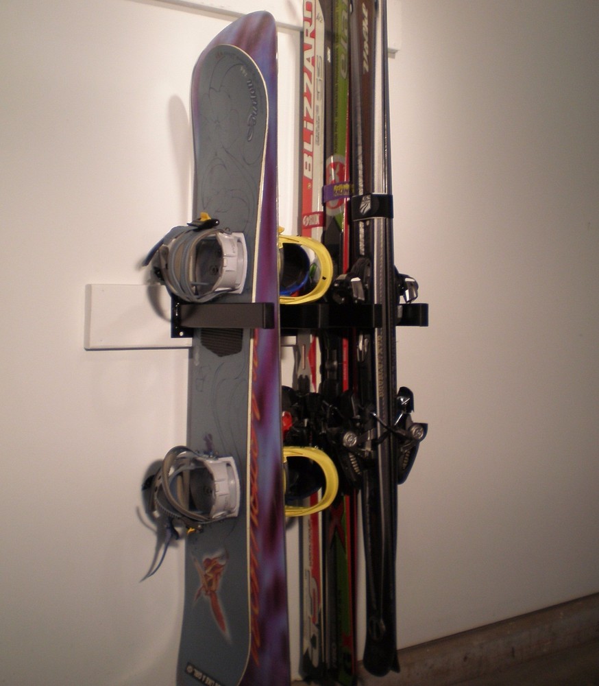 Ski and Snowboard Rack Wall Mount