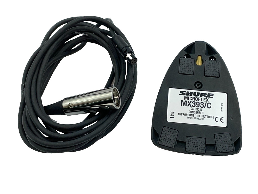 Shure Microflex MX393/C Cardioid Condenser Microphone